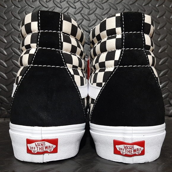 Vans Sk8-Hi Bolt "lightning bolt Checkerboard" VN0A5JIVA04 - Picture 7 of 12